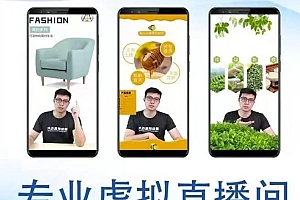 【副业项目3526期】虚拟直播间搭建教程(虚拟直播间如何搭建)