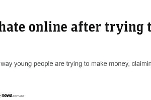 澳洲Teenager空手套白狼赚钱项目