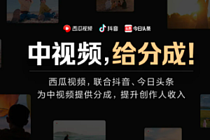 【副业项目4865期】中视频日赚200搬运玩法:自媒体副业项目拆解,做的好日赚2000没问题
