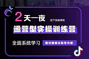 【副业项目6083期】5月22-23线下课运营型实操训练营,全面系统学习,从底层逻辑到实操方法到千川投放