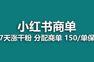 【副业项目6838期】2023最强蓝海项目,小红书商单项目,没有之一
