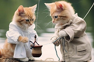 【副业项目7718期】AI猫咪穿搭账号 保姆级教程 起号容易 多种变现途径(教程+工具)