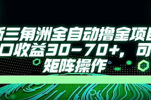 AI全自动游戏挂机项目手机电脑均可玩