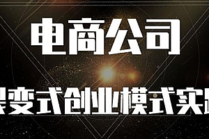 【副业项目3033期】《电商公司裂变式创业模式实践》开拓更多项目