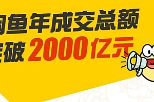 【副业项目1921期】龟课·闲鱼无货源电商课程副业项目19期:操作好一天出几单,赚个几百块钱